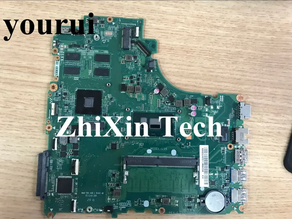 Yourui для Lenovo V310-15ISK V310-14ISK ноутбук mortherboard DAOLV6MB6F0 i5-6200u процессор 100% тестирование ok |