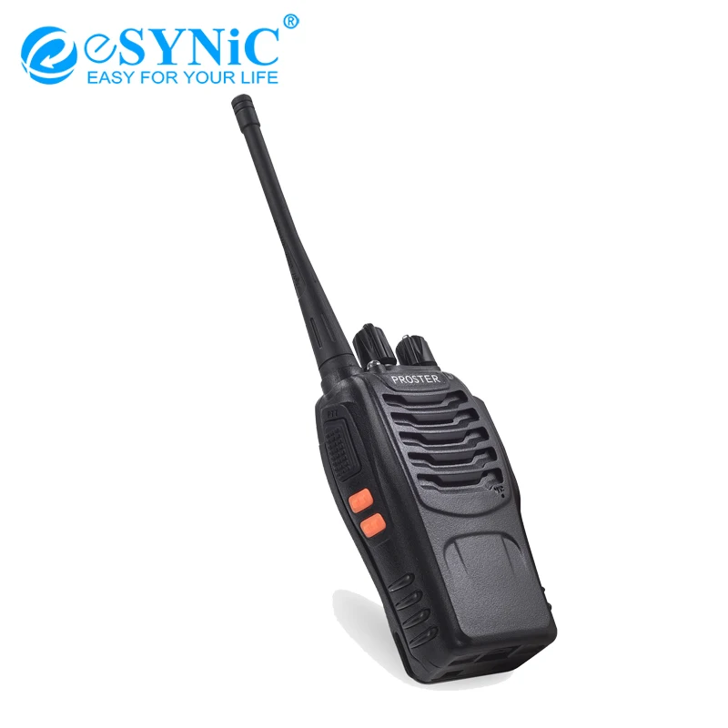 

eSYNiC One Piece Walkie Talkie BF-888S CTCSS 400-470 MHz 16CH Two Way Ham Radio 16CH 400-470MHz Walkie Talkie Transceiver