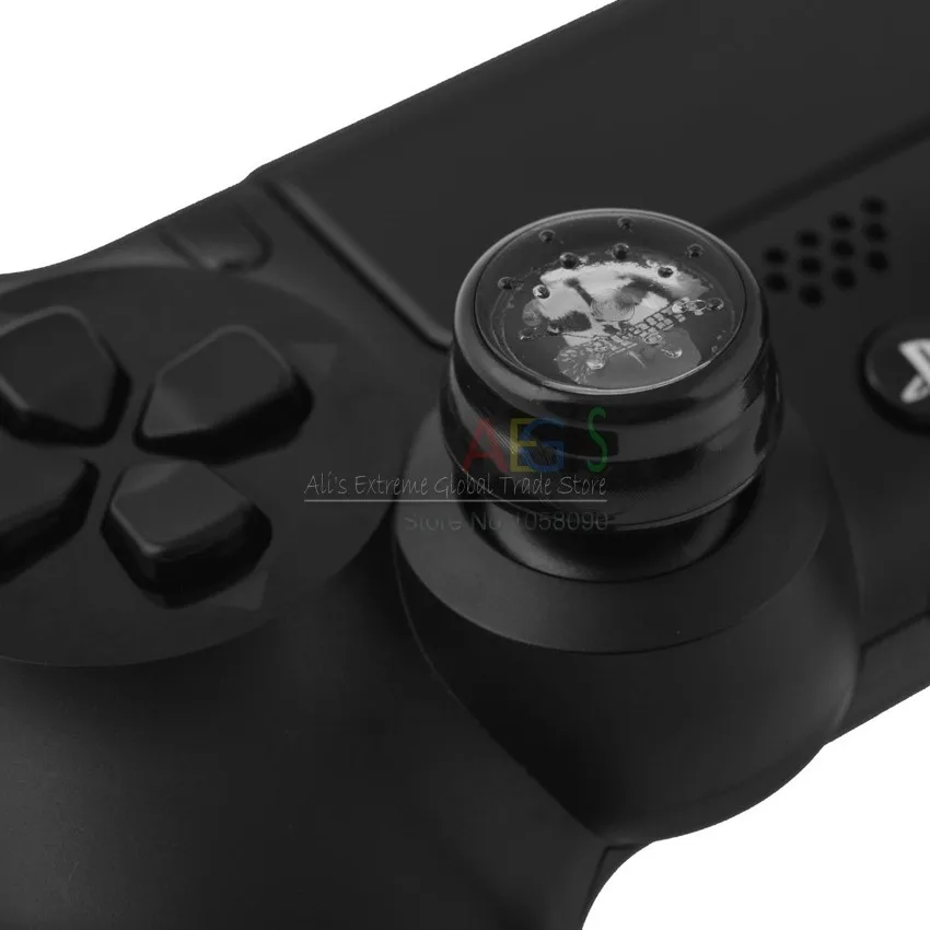 Желе PROCAP для Dualshock 4 PS4 контроллер Череп Призрак Thumb Stick ручка Защитная крышка кнопки в розницу посылка