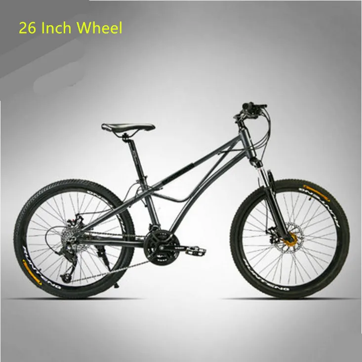 New brand Aluminum Alloy Frame Mountain Bike Outdoor Sport 24/26 Inch Wheel 24/27 Speed Disc Brake MTB Bicicleta Bicycle
