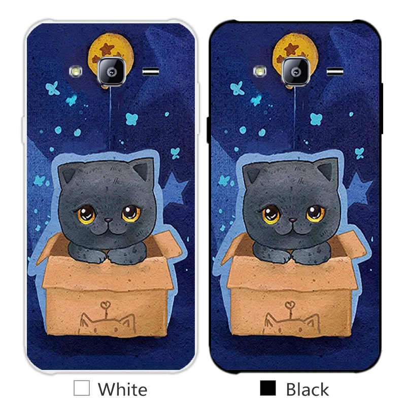 Мягкие TPU для samsung Galaxy J7 Крышка Dif Cat Дизайн чехол для телефона для samsung Galaxy J7 j700 j700f j700h SM-J700F Fundas