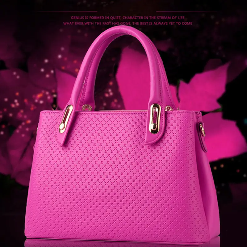 

High Quality Casual Office Lady Business Handbag PU Clutch Women Shoulder Bag Tote Zipper