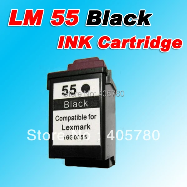 LM 55 (16G0055) Черный чернильный картридж совместимый для Lexmark Z12/22/32 + | Компьютеры и
