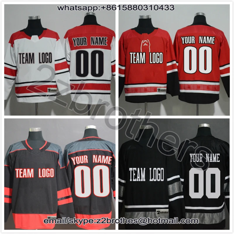 Factory OEM Custom Ice Hockey Jerseys Design DIY Your Own College Team