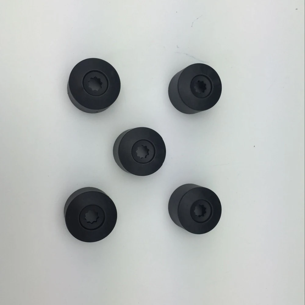

5 pieces Wheel Bolt Nut Cover Cap Inner Hexagonal Shape for VW Golf Jetta Passat B7 Tiguan Touran 1K0 601 173 A