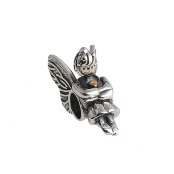 

Original Snake chain Charm Bracelet DIY Making Authentic 925 Sterling Silver Bead Angel European Charm Women Jewelry Findings