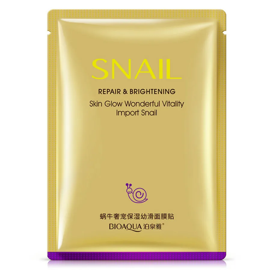 1P новый экстракт улитки кристальная увлажняющая маска уход за кожей
