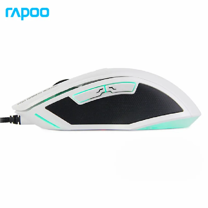 Оригинальный Rapoo V20S оптическая USB Проводная Professional Gaming мышь 3000 точек на светодио