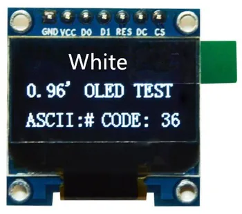 

0.96 inch White OLED Module SSD1306 Drive IC 128*64 IIC/SPI Interface 7 PIN
