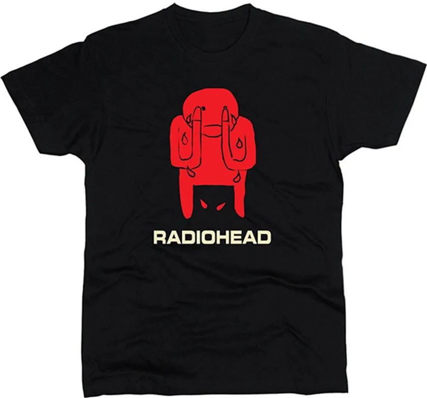

Brand TShirt Men 2019 Fashion Round Neck Radiohead Amnesiac Birthday Gift T-shirt Men Regular FitSummer T Shirt
