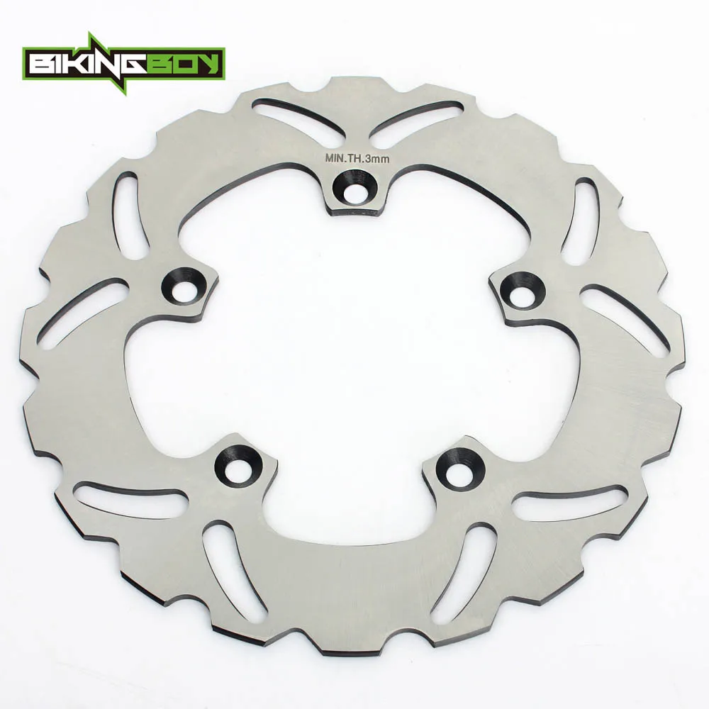 BIKINGBOY For APRILIA RSV 1000 R 00-08 RSV4 1000 R 09-12 RSV4 1000 RR 15-17 Tuono 1000 R 2003-2009 Rear Brake Disc Disk Rotor - Цвет: Silver