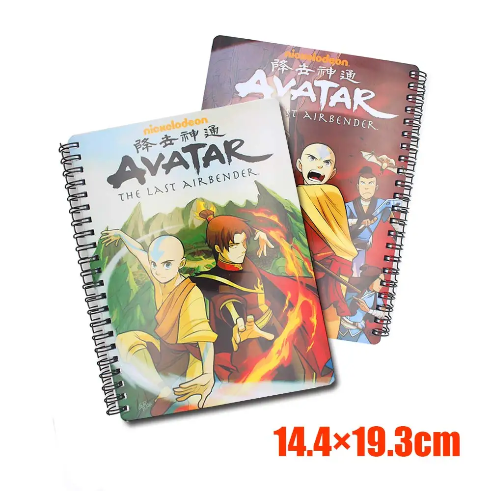 

Avatar: The Last Airbender Spiral Notebook Blank Paper Notepad Planner Diary Journal Office School Supplies Student Gift