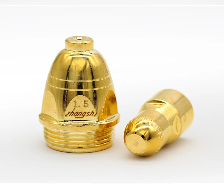 Online P 80 Zhang aire puntas de Plasma, cortador de Plasma, consumibles de alta calidad P80 CNC de corte de cuchillo Electrodo de 20 piezas