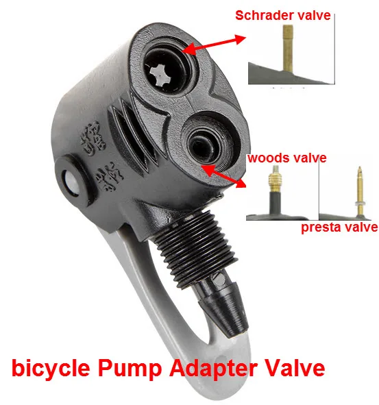 bike pump for adapter cycle 1pc for valve Valve Valve for Schrader Pump Cycle Pump Pump Adapter Bike bicycle tube