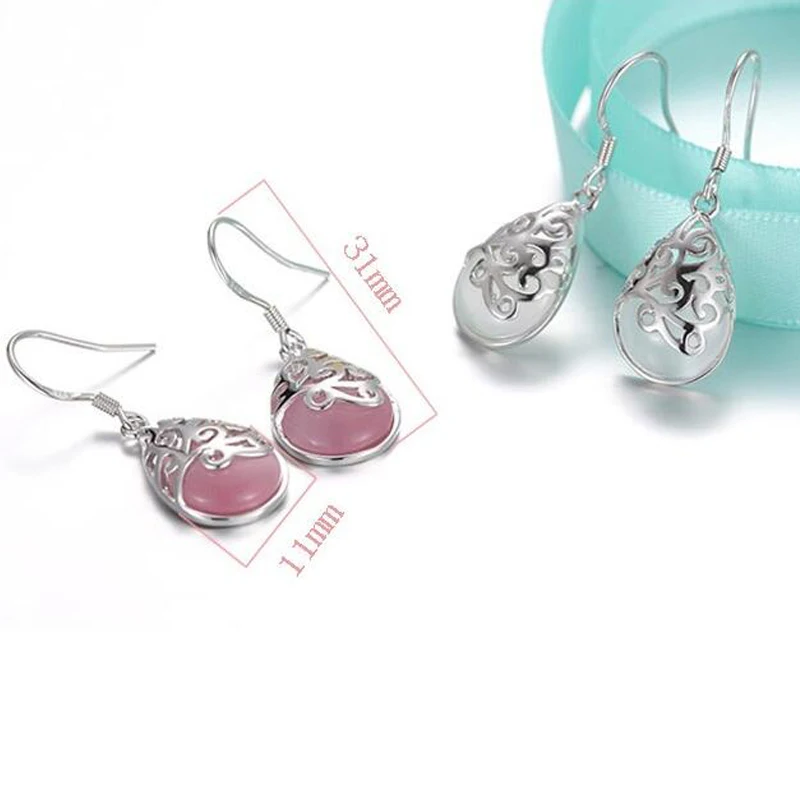 vintage hollow out drop earrings jewelry  (7)