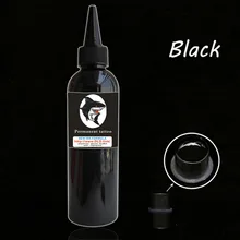Дизайн, профессиональные чернила для татуировки, настоящий черный 8 унций, чернила для татуировки, постоянный пигмент для перманентного макияжа, пигмент 230 мл