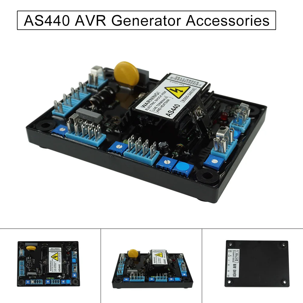 

1pc Automatic Generator Voltage Regulator Dynamo Accessories AS440 WWO66