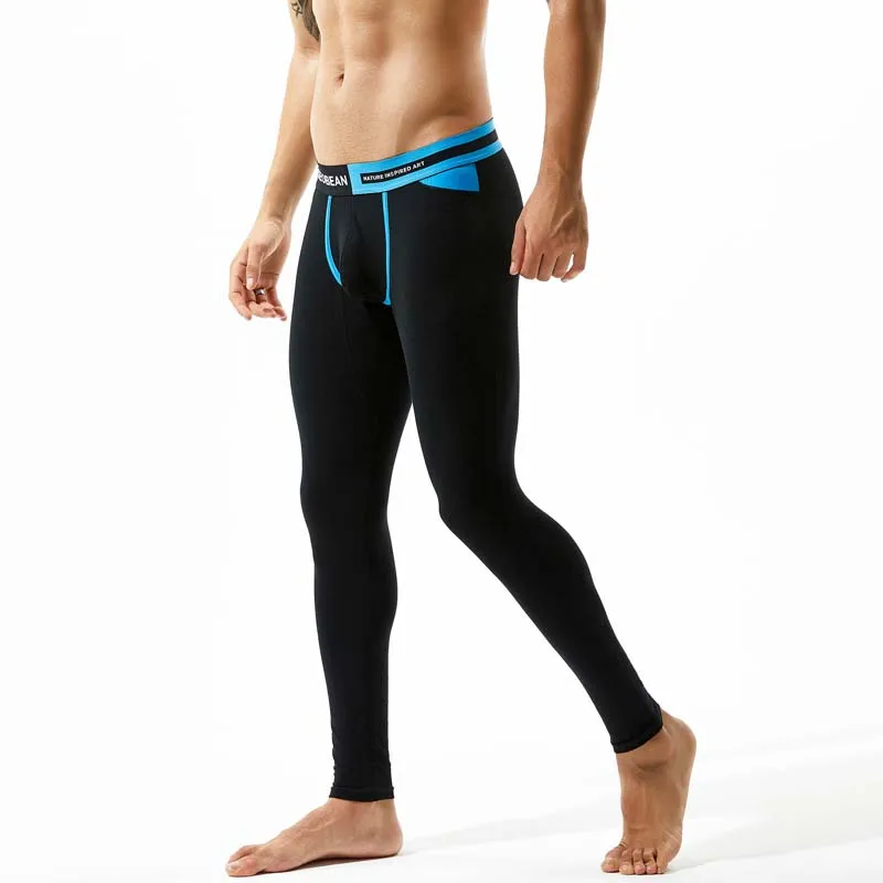 Hot Winter Warm Men Long Johns Leggings Tight Cotton Thermal Thermal