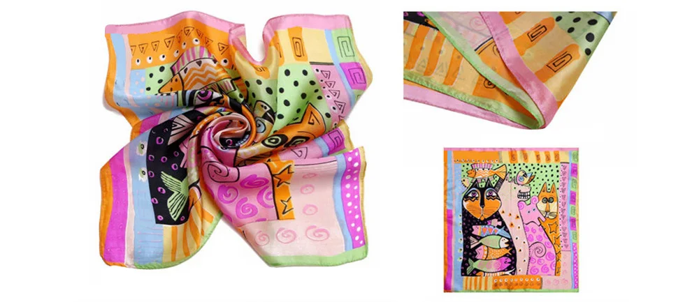 Square Silk Scarf (11)