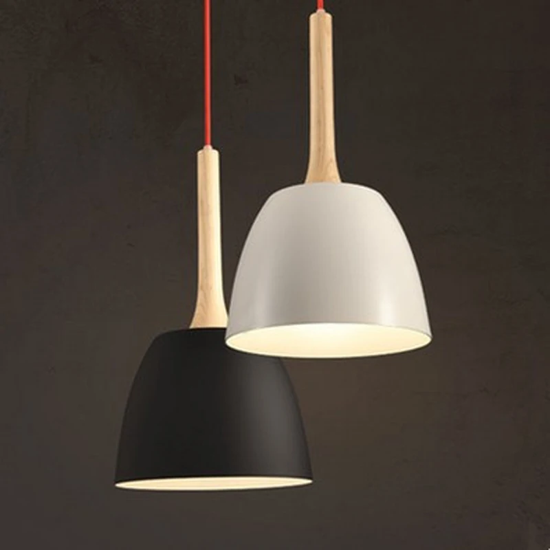 

American industrial pendant light Nordic modern minimalist creative personality iron bar Taiwan coffee restaurant lamps FG986