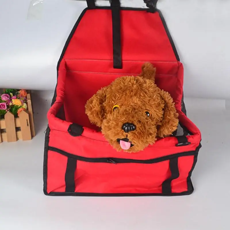 Складное Сиденье для собак и кошек, безопасная переноска для путешествий, сумка для щенков, сумка для питомцев, двусторонняя сумка с дышащей сеткой, аксессуары для безопасности сидений