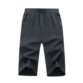 

New hot sale 2018 Brand Men Shorts Elasticity Quick Dry Mens Sweatpants Beach Male Sporting Shorts Big Size 5XL 6XL 7XL 8XL 9XL