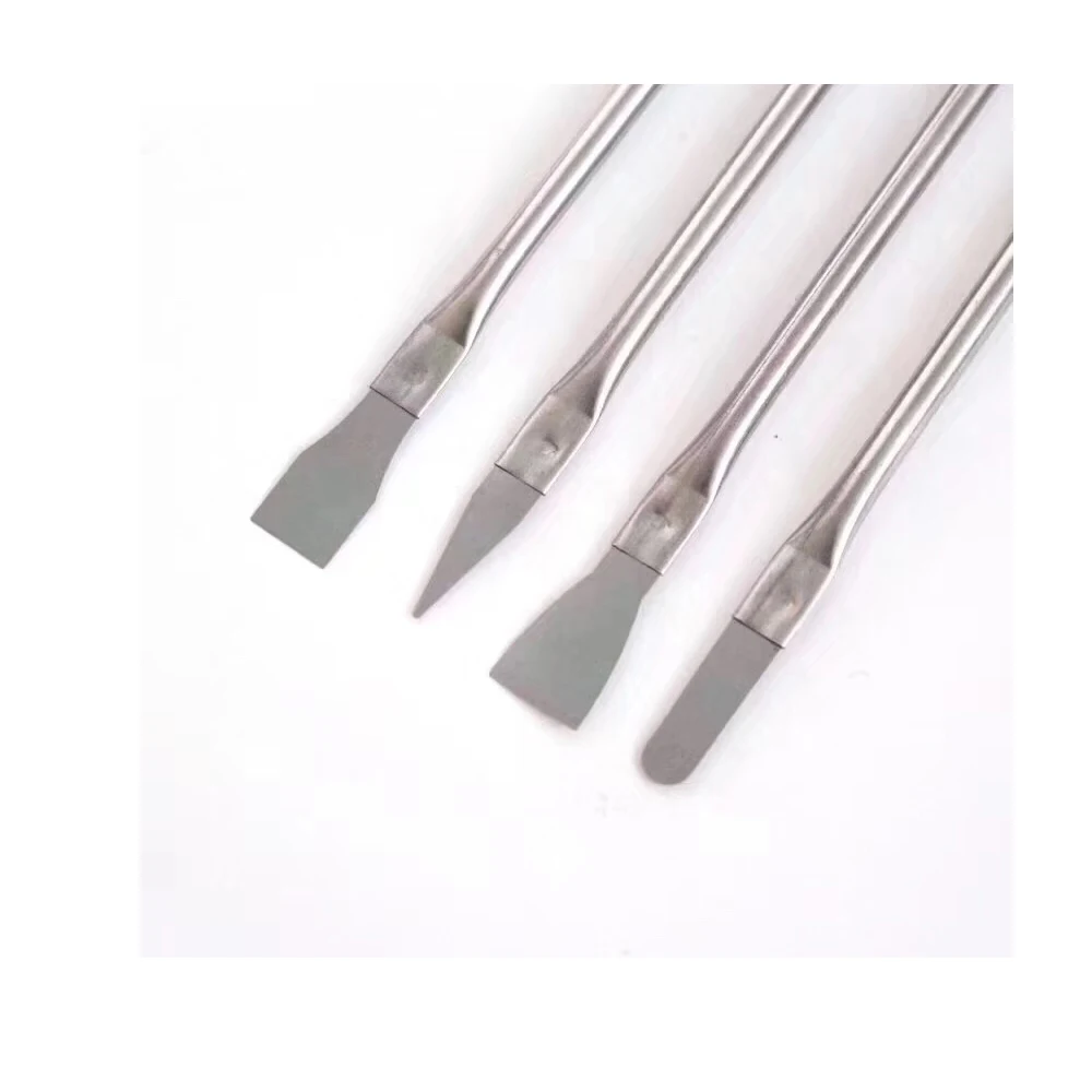 

4pcs CPU Disassembling Tool Set Double-headed Scraper Stainless Steel Shovel Knife for Curved Screen Mobile Notebook Repairing