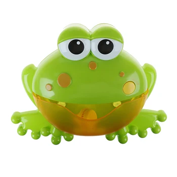 

New Cute Frog Automatic Bubble Machine Blower Maker Party Outdoor Toy for Kids Wholesale And Drop Shipping 2019