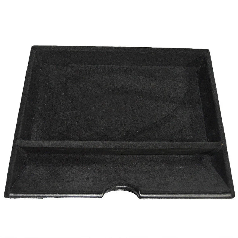 

Drawer Storage Box Tray Case Console Carbon Fiber For Tesla Model S X Car Organizer Center Brand New
