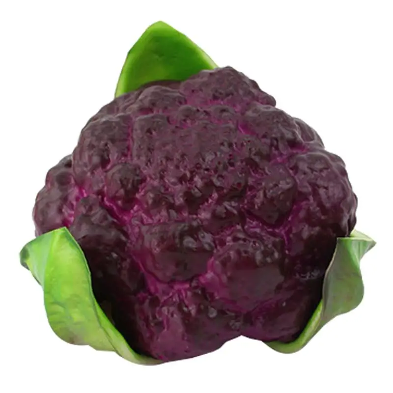 Fake Vegetable Lifelike Realistic Cauliflower
