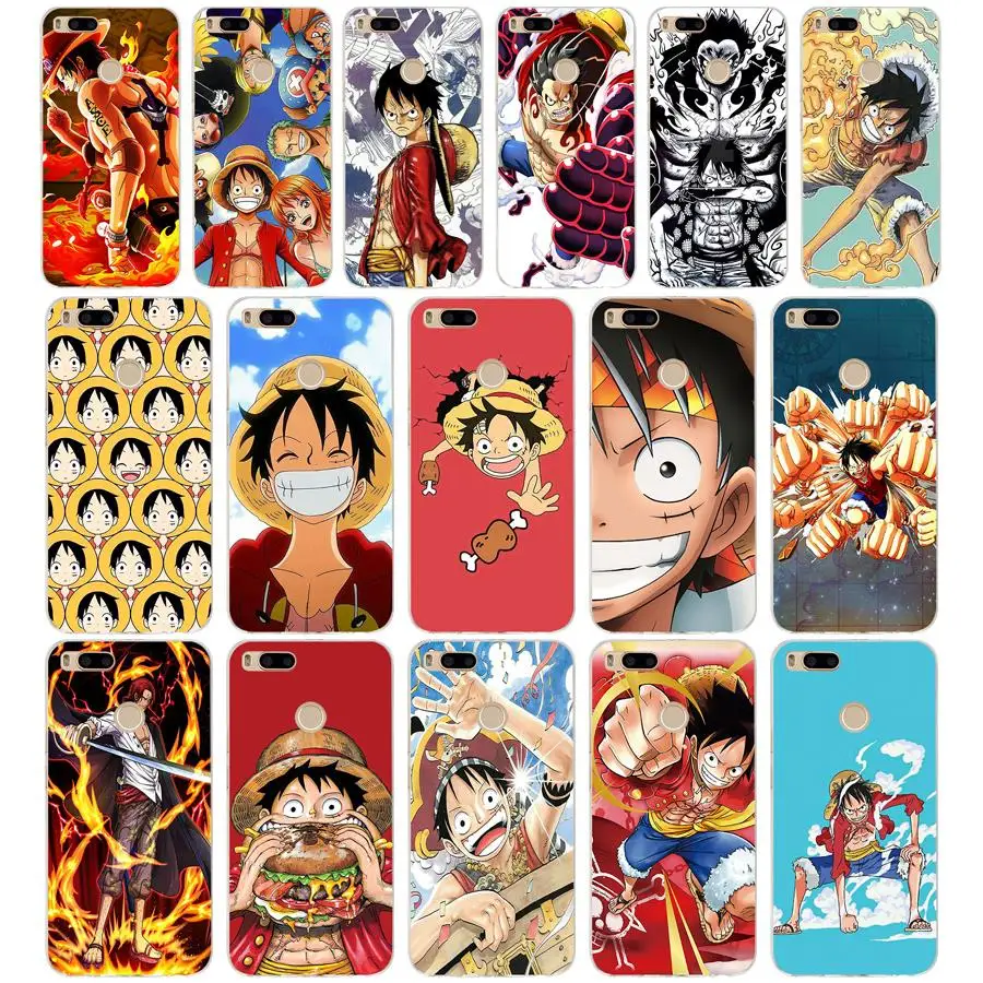 

251SD One Piece Luffy Soft Silicone Tpu Cover phone Case for xiaomi redmi 4A 4X note 4 4x mi A1 A2 lite