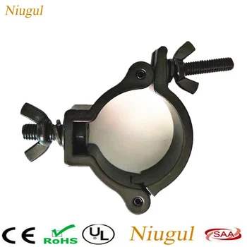 

10pcs/lot 100KG Fits 48 to 52mm Truss Stage Light Hook Aluminum Alloy Clamp For Mount Par LED Moving Head Beam Stage Lights
