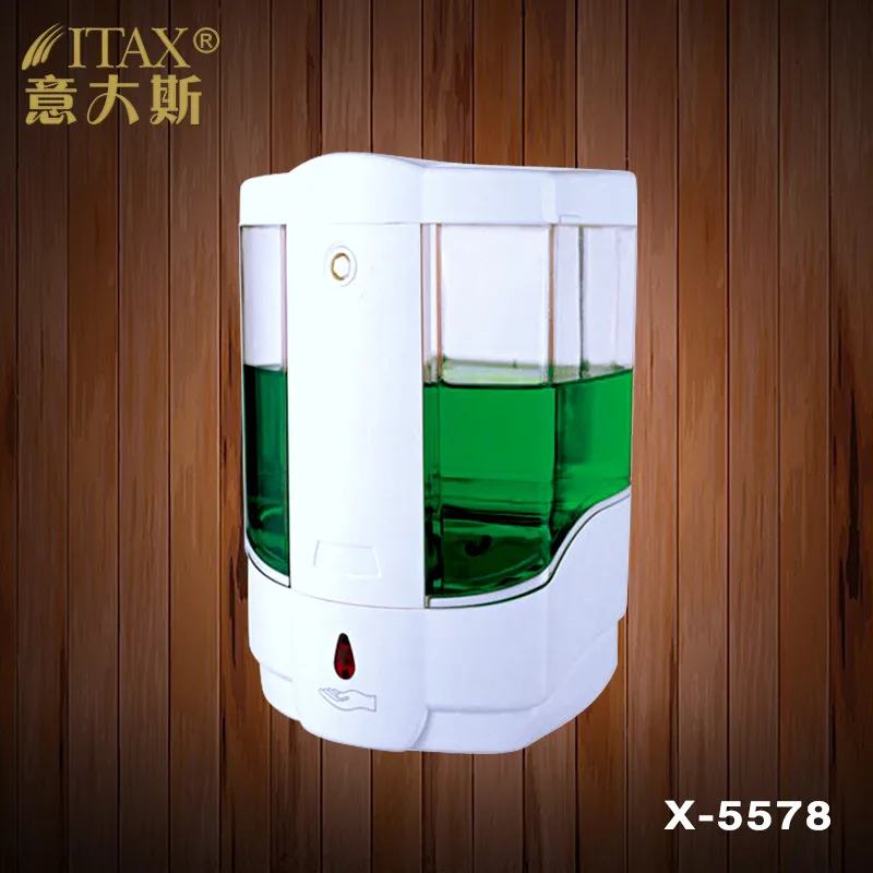 

800ml Automatic soap dispenser X-5578 hand soap holder wall-mounted ABS plastic soap box sensor touchless hand cleaning kitchen