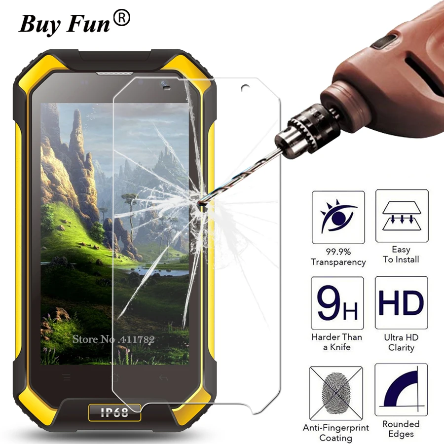 Tempered Glass Screen Protector For Blackview BV6000 BV6000S Film 9H 2