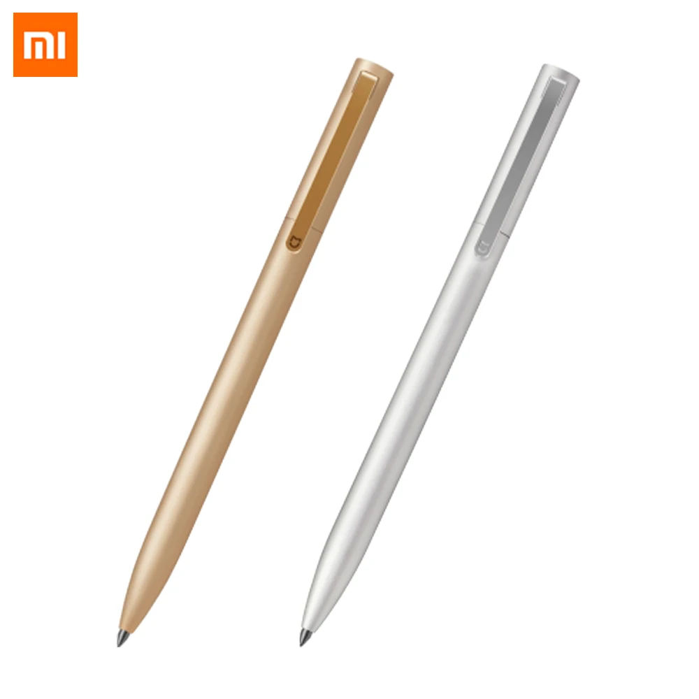 

Original Xiaomi Mijia Metal Sign Pen MI Pen 0.5mm Signing Pen PREMEC Smooth Switzerland Refill MiKuni Japan