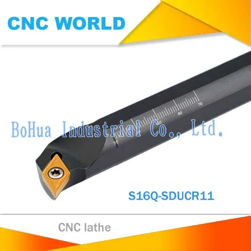 

S16Q-SDUCR11 16mm Lathe Cutting Tools CNC Turning Tool Lathe Machine Tools Internal Threading Tool ,Holders for lathe ,SDUCR/L
