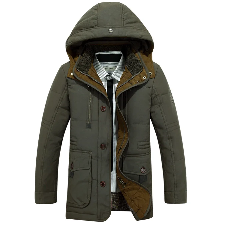 Big and Tall Duck Down Puffer Coat Men, 2015 New fashion Men's winter ...