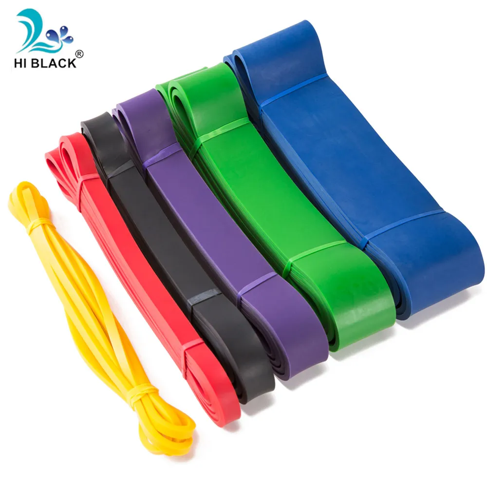 

Set of Natural Latex Athletic Rubber Resistance Bands set Gym Expander Crossfit Power Lifting Pull Up Strengthen Muscles