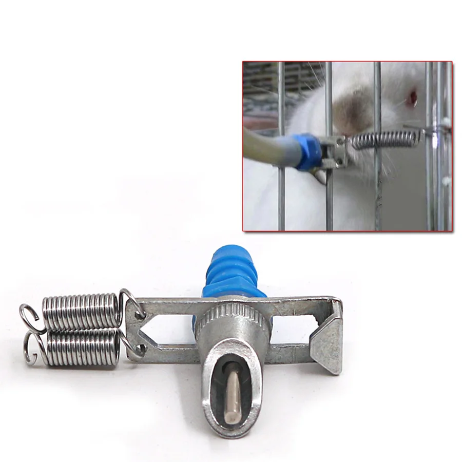 5pcs/set Stainless steel rabbit drinking nozzle/mouth drinking water