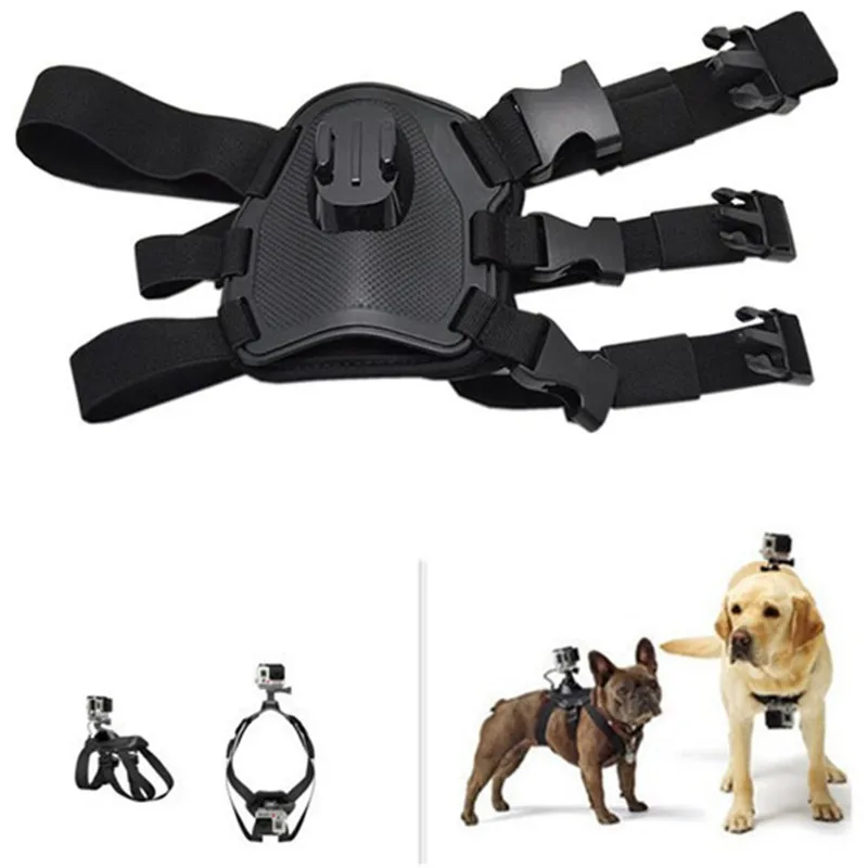 2017 New Fetch dog Mount dog Harness Chest Strap Mount for Gopro Camera