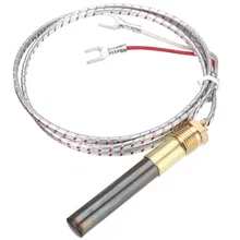 Termopar termoelétrico sensor de temperatura de alta qualidade resistente a altas temperaturas para acessórios de aquecedor de lareira a gás