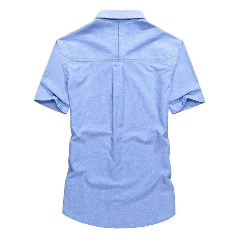 Short sleeved shirts men's summer wear  big size cotton casual  military uniform shirts