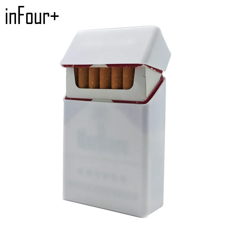 

New Holds 20 Cigarettes,White Silicone Cigarette Case Fashion Cover Elastic Rubber Portable Man/Women Cigarette Box Sleeve