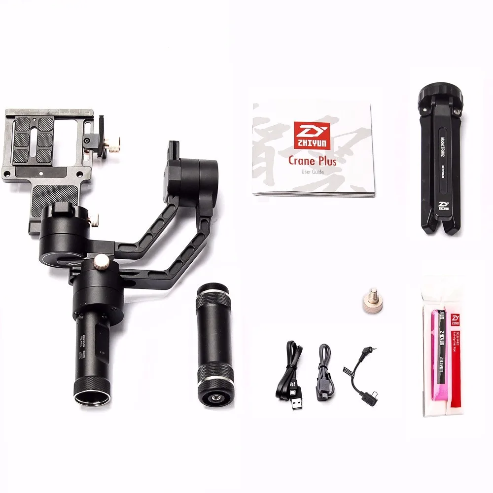 Ручной Стабилизатор Zhiyun Crane Plus 3 осевой стабилизатор 2 5 кг полезная нагрузка для
