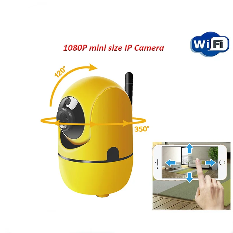 Wifi IP Camera MINI 2.0MP HD Smart Home Security Mobile Remote Control PTZ With Body Auto Tracking Two Way Audio Cloud Storage