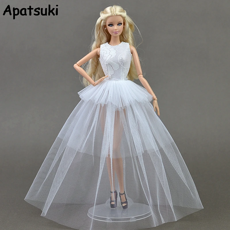 white doll dress