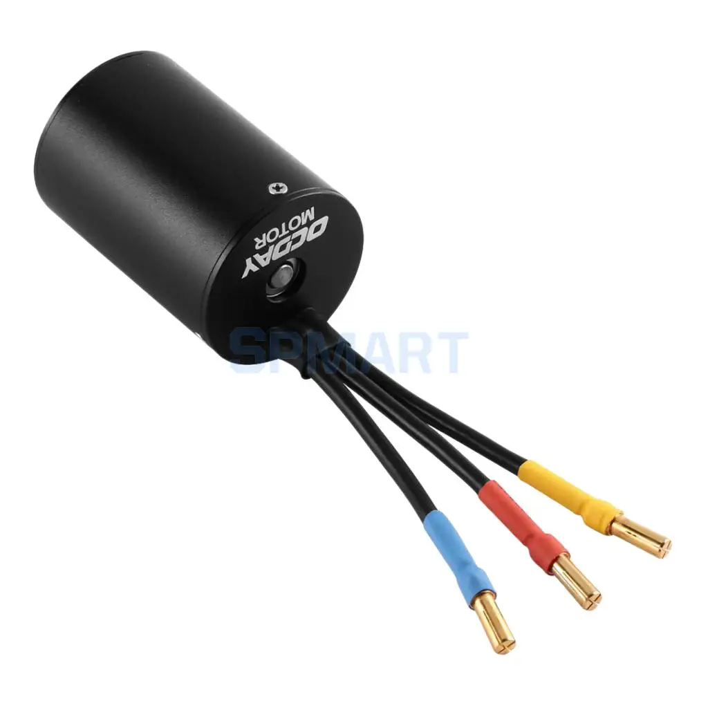 

OCDAY 3650 3900KV 4P Sensorless Brushless Motor CNC 3.175mm Shaft for 1/10 RC Climbing Rock Crawler Car Parts
