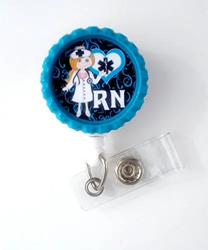

Girl Nurse Retractable Badge Holder 10pcs/lot