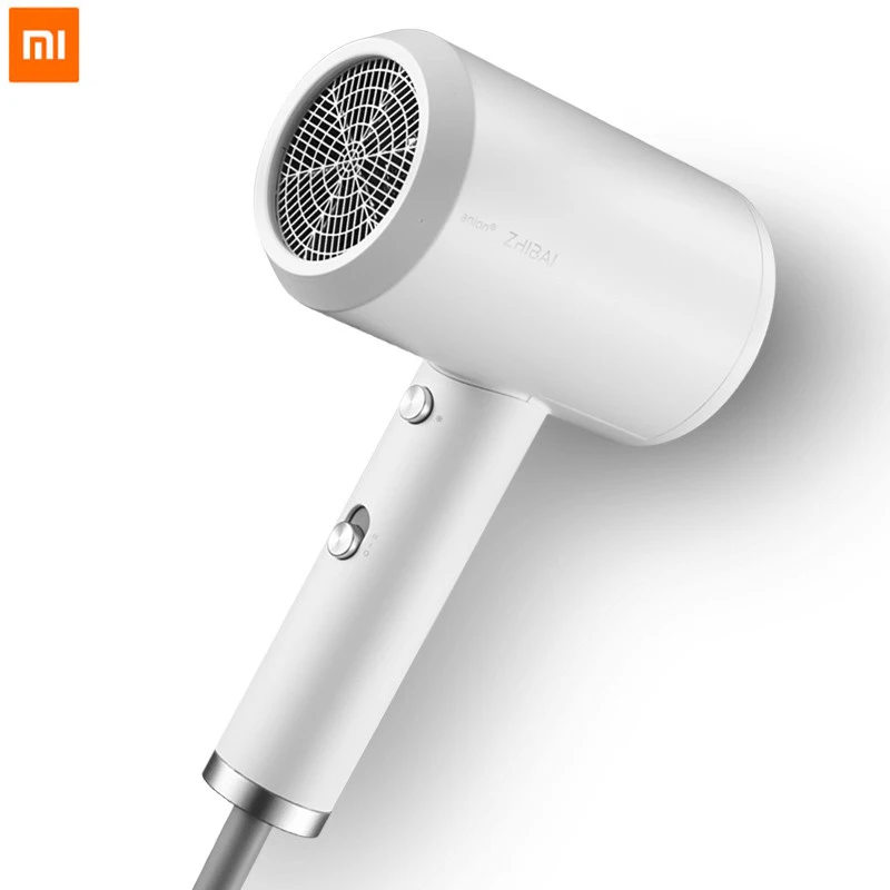 

Zhibai Anion Hair Dryer Mini Portable 1800W Quick-drying Light Mi Blow Dryer Hair Tools for Travel Home Hotel Xiaomi