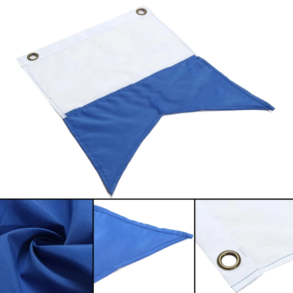 Scuba Diving Dive Boat Alpha Flag National Banner International Sign 35 x 30 cm for Water Sports Swimming Diving Accessories 4